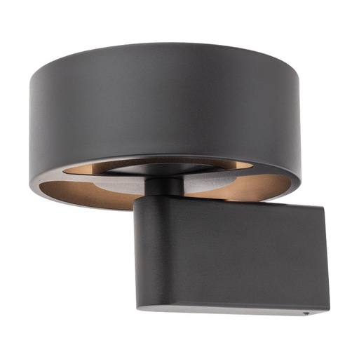 [W4L083490] PUNKT AP LED 6W 3000K BK(5.1.2)