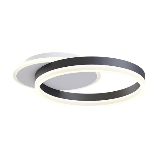 [W4L083565] TARA AP/PL LED 28W CCT 3000/4000/6000K WH/BK(5.1.2)
