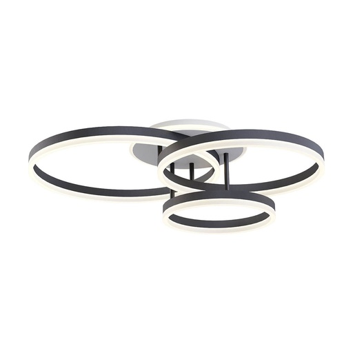 [W4L083571] TARA PL LED 90W CCT 3000/4000/6000K WH/BK(4.1.2)