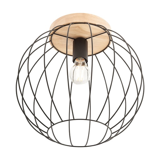 [W4L083581] TRELLIS PL 1x42W E27 BLACK (5.1.1)