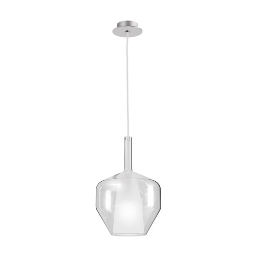 [W4L083594] TRESOR SU E27*1 D200*H300 CLEAR/CHROME(5.1.1)